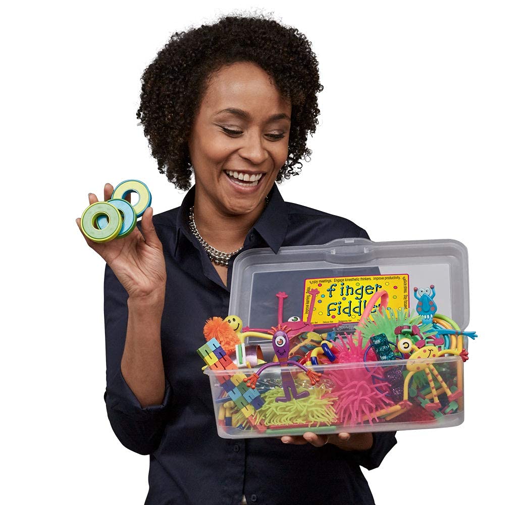 Trainers Warehouse Walk Away Fidget Set - 25 Pack Stress Relief & Focus Tools for ADHD, Anxiety | Classroom, Office & Home Use | Sensory Toys for Kids & Adults