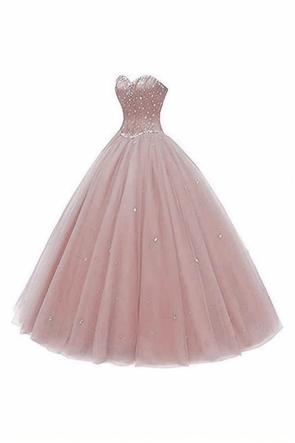 Elegant Princess Floor-Length Tulle Prom Dress CS0425 | Perfect for Homecoming, Ball & Formal Events