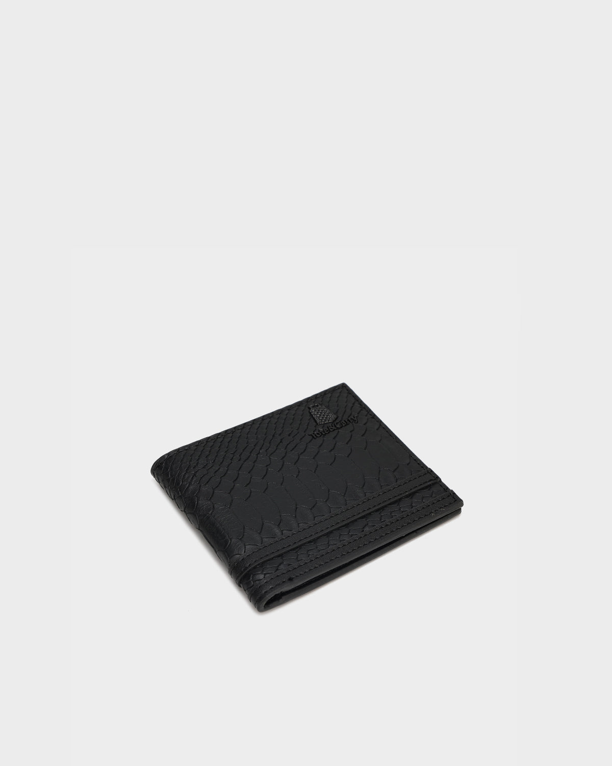 Apollo 1 Slim RFID Blocking Leather Wallet for Men - Black | Premium Bifold Credit Card Holder for Everyday Carry & Travel Essentials