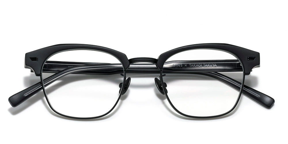 JINS x Takagi Takuya 025 Eyeglasses - Stylish Designer Frames for Men & Women | Perfect for Work, Reading & Fashion Accessories