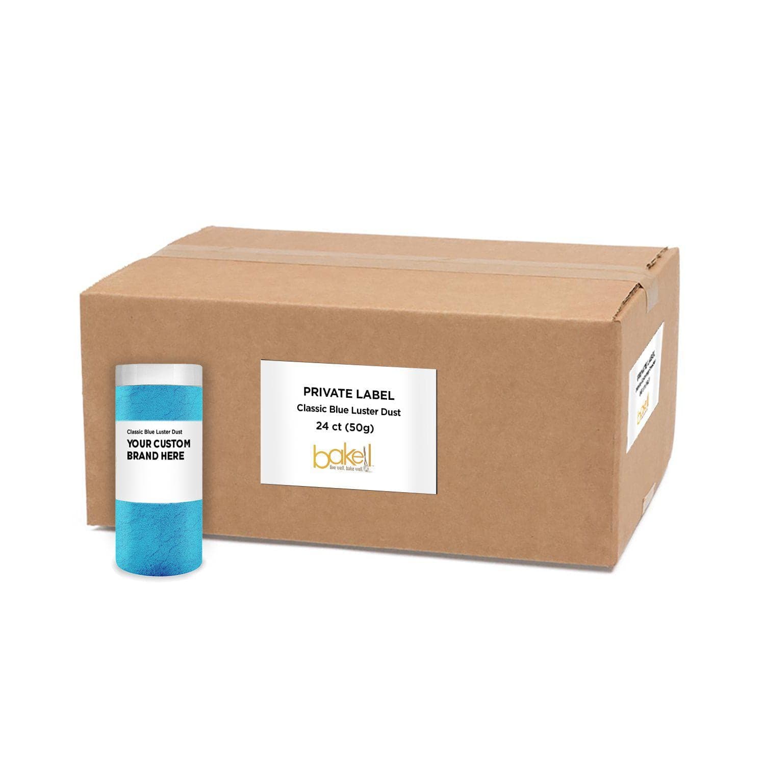 Premium Edible Classic Blue Luster Dust for Cake Decorating - Food Grade Glitter Powder for Baking, Cookies, Cupcakes & DIY Desserts - Perfect for Birthday Parties, Wedding Cakes & Holiday Treats