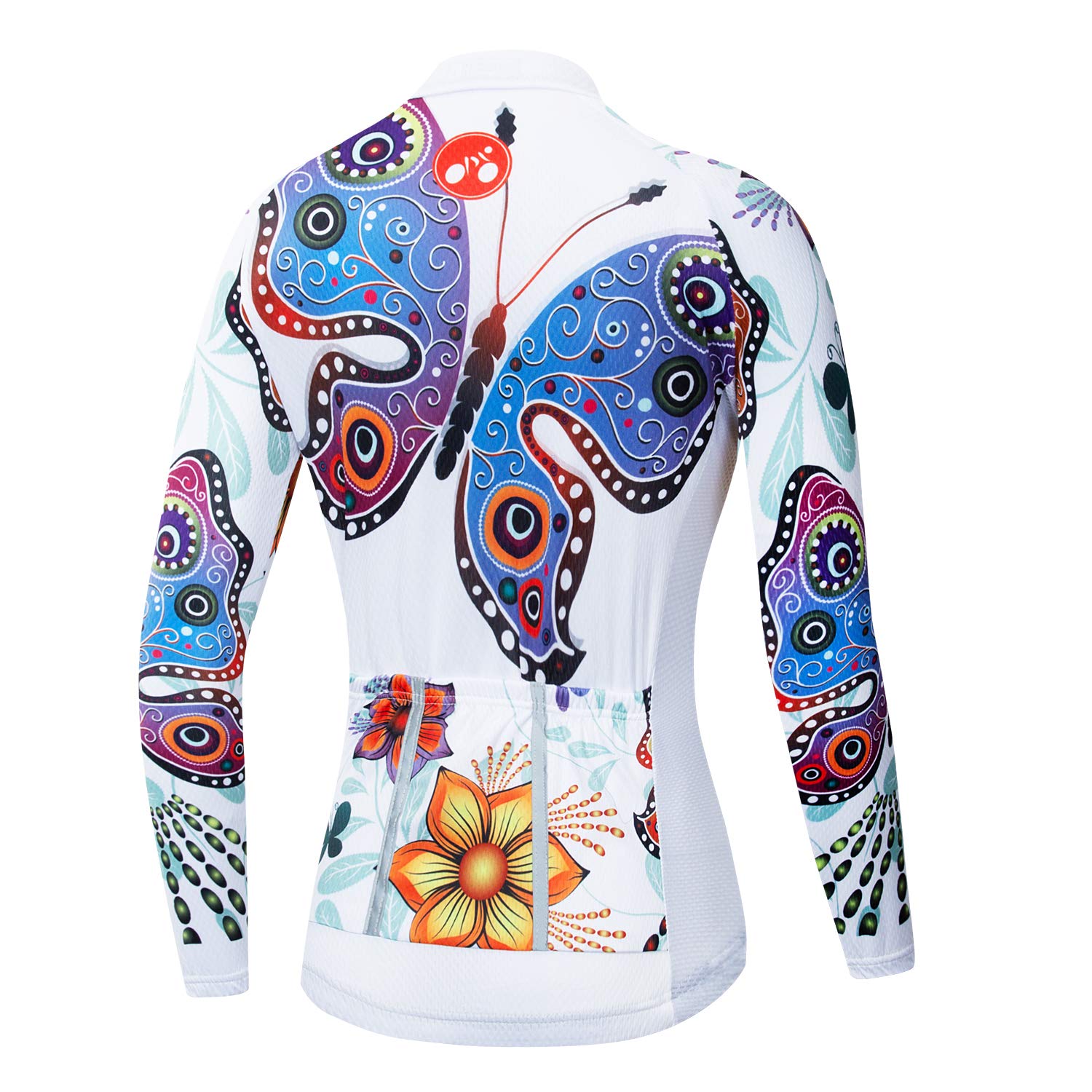 Women's Long Sleeve Cycling Jersey - Breathable Biking Shirt for Road & Mountain Biking - Comfortable Sport Top for Outdoor Cycling & Training