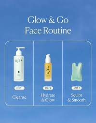 Glow & Go Facial Set - Brightening Skincare Kit for Radiant Skin | Daily Hydration & Anti-Aging | Perfect for Morning Routine & Travel Skincare