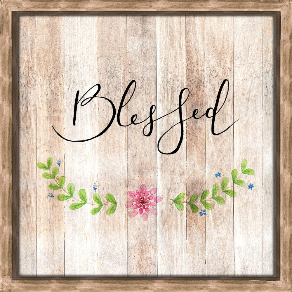 24W x 24H x 1.25D Blessed Recessed Box - Premium Wall Mounted Storage Solution for Home & Office Organization