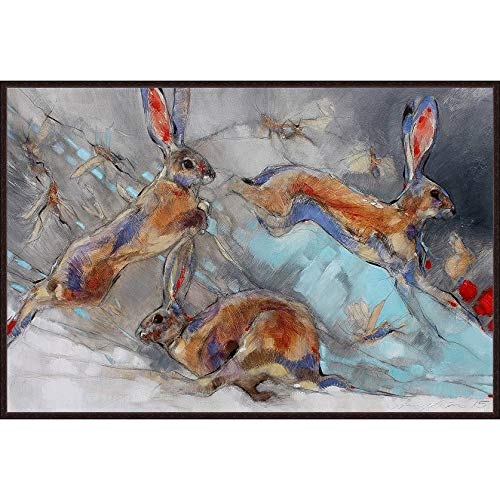 Premium Somerset House Publishing Snapjack Framed Canvas Wall Art - Modern Home Decor for Living Room, Bedroom & Office