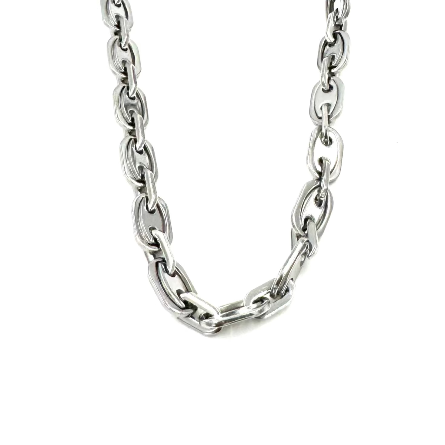 Ashley Gold Stainless Steel Open Link Connector Necklace for Women - Elegant Layering Piece for Everyday Wear & Special Occasions