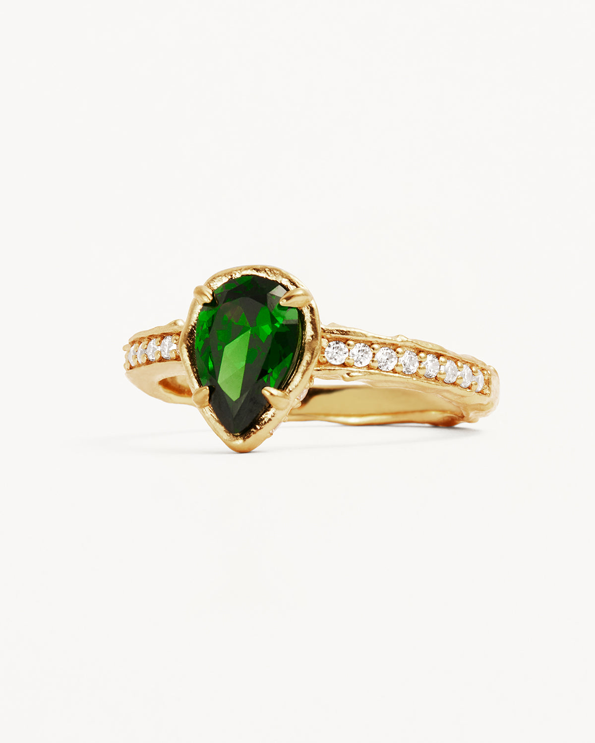 18K Gold Vermeil Soul Searching Ring - Elegant Stackable Jewelry for Women, Perfect for Everyday Wear & Special Occasions