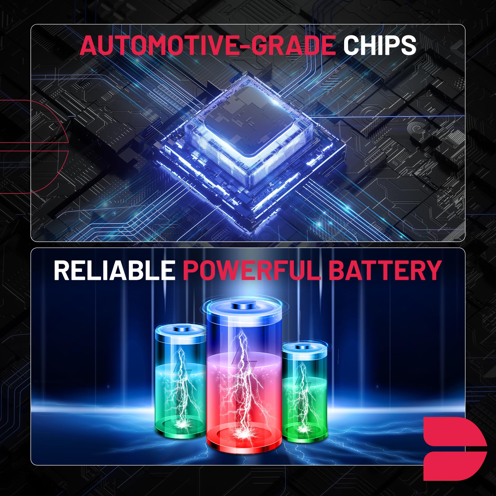 TPMS Sensor 433MHz for Jeep Wrangler JK Dodge Ram Charger - Replacement for 56029398AB 68142397AA 68241067AA 68241067AB - Tire Pressure Monitoring System for Off-Road & Daily Driving