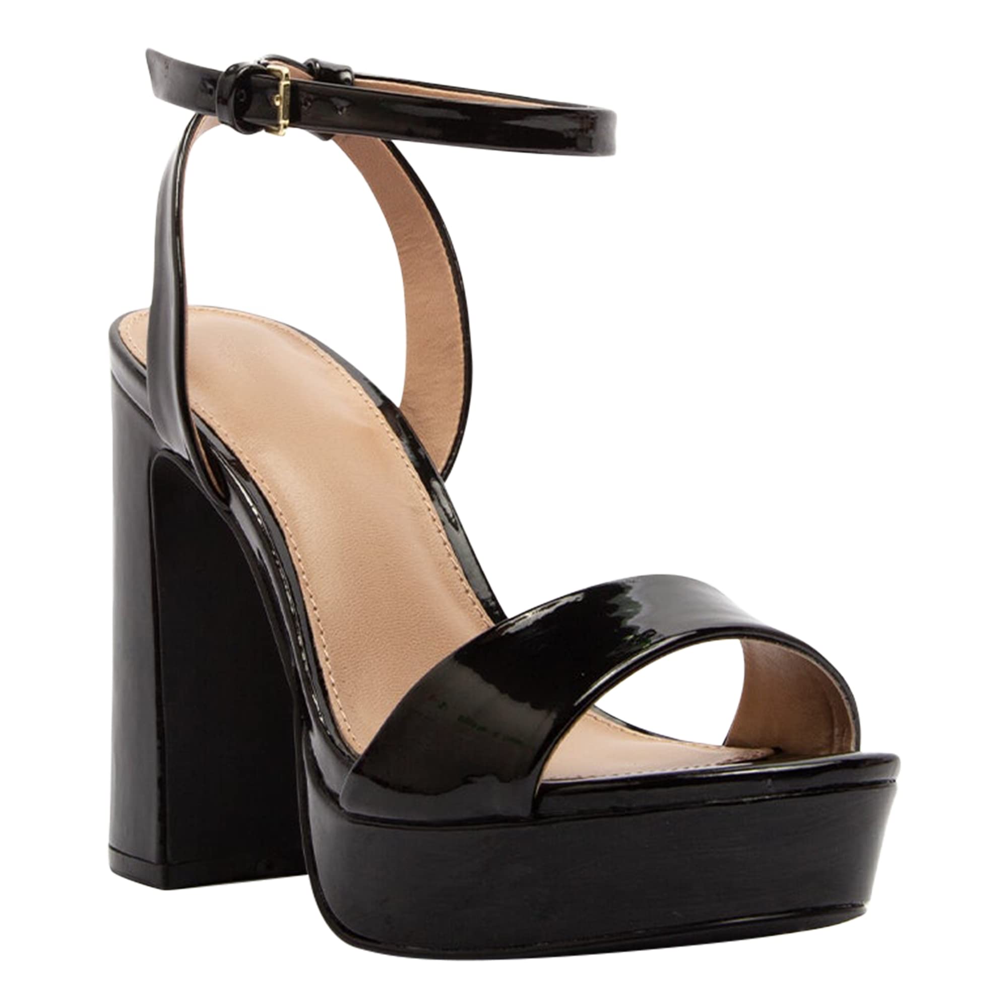 SOBEYO Women's Platform Sandals with Ankle Strap - Chunky Block High Heels Open Toe Summer Shoes for Beach, Party & Casual Outfits