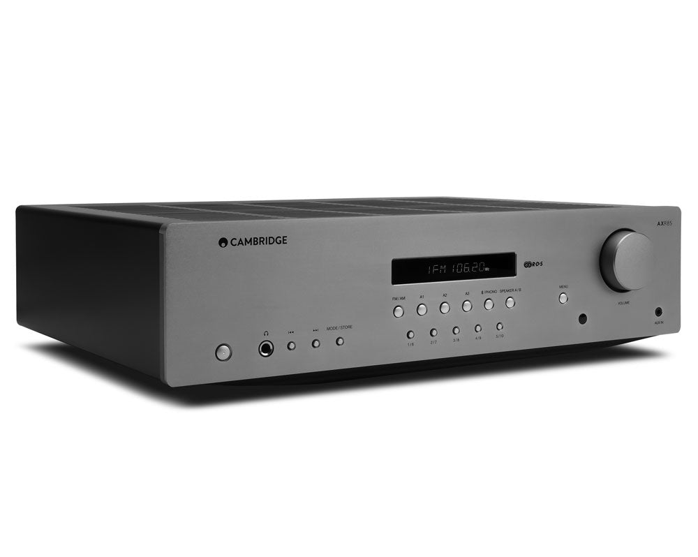 Cambridge Audio AXR85 Stereo FM/AM Receiver - Hi-Fi Audio System for Home Theater & Music Listening | Perfect for Vinyl, Streaming & Radio Enthusiasts