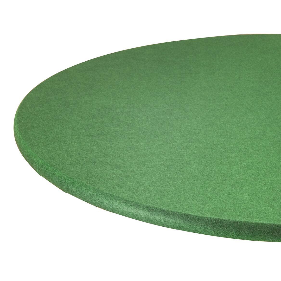 Walter Drake Round Felt Game Table Cover for Poker & Board Games
