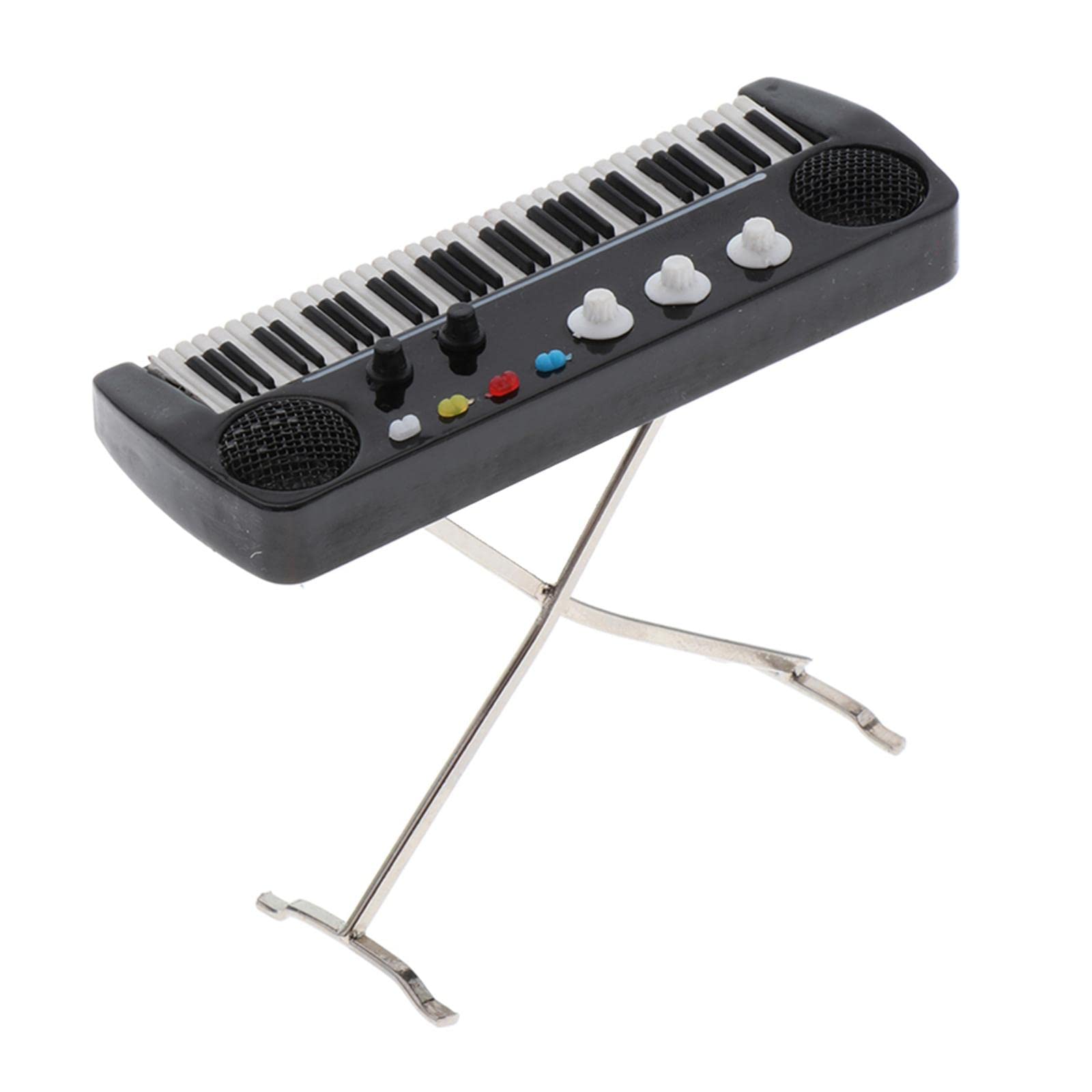 Miniature Electronic Organ Model - Wooden Collectible Toy for Desktop Decoration, Music Lovers Gift, Perfect for Home Office Decor & Music Room Display
