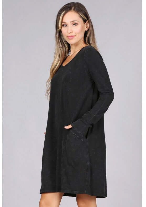 Easy Going Casual Cotton Dress - Comfortable & Stylish Women's Summer Dress Made in USA - Perfect for Beach, Vacation & Everyday Wear