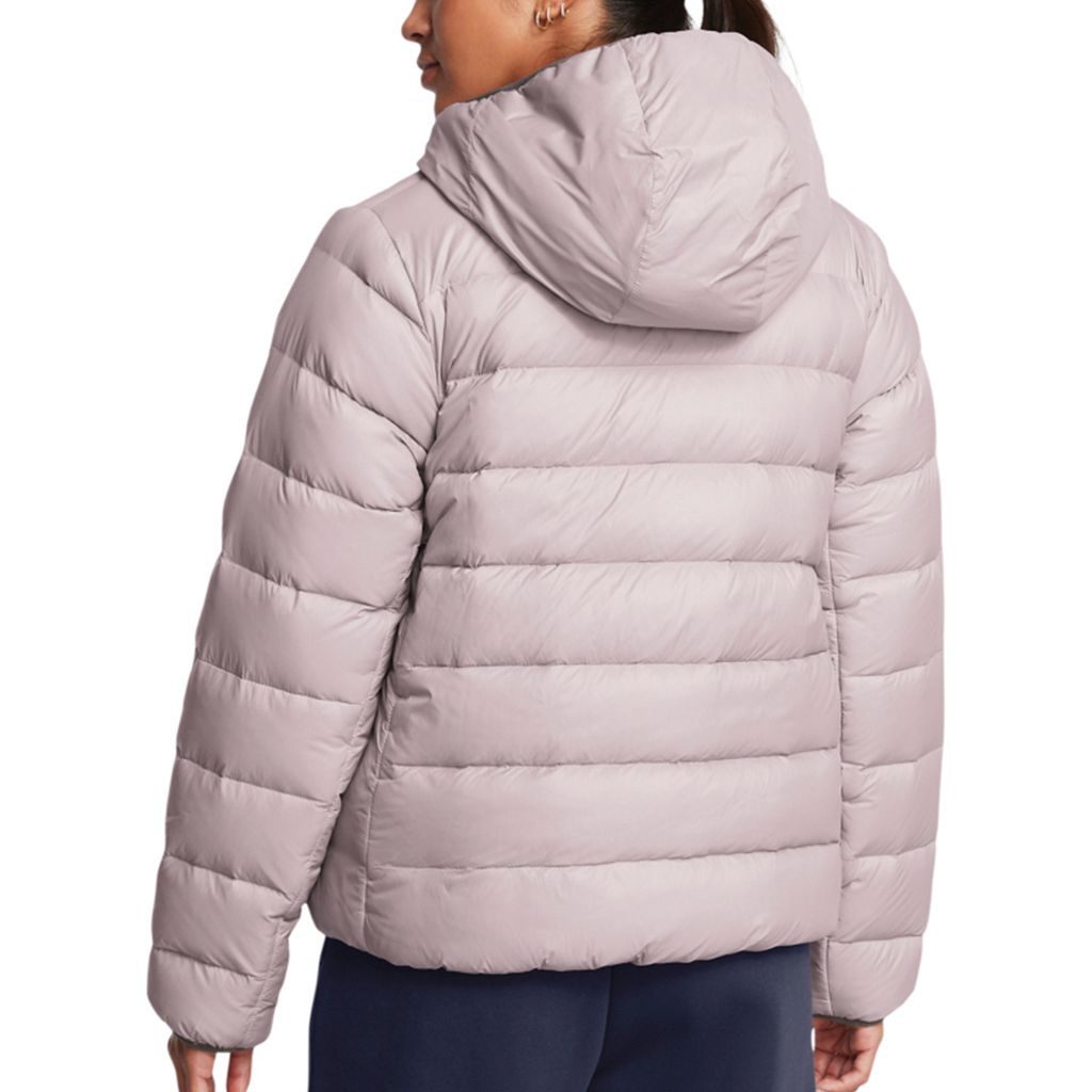 Women's UA Legend Down Hooded Jacket - Lightweight Warm Winter Coat for Outdoor Activities & Casual Wear