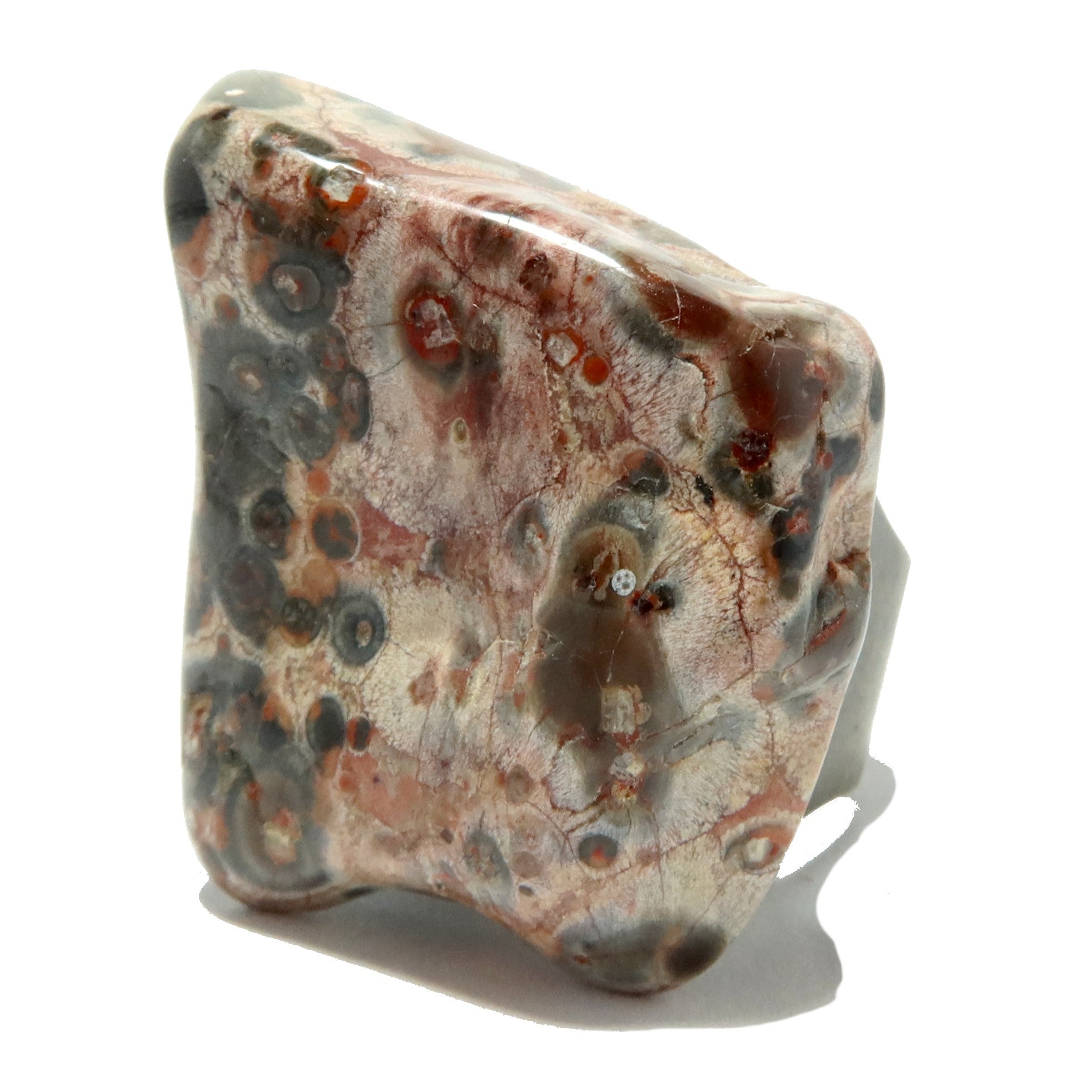 Leopard Jasper Ring - Handmade Chunky Stone Adjustable Bronze Ring for Women | Boho Jewelry, Healing Crystal, Spiritual Gift for Meditation & Energy Balancing