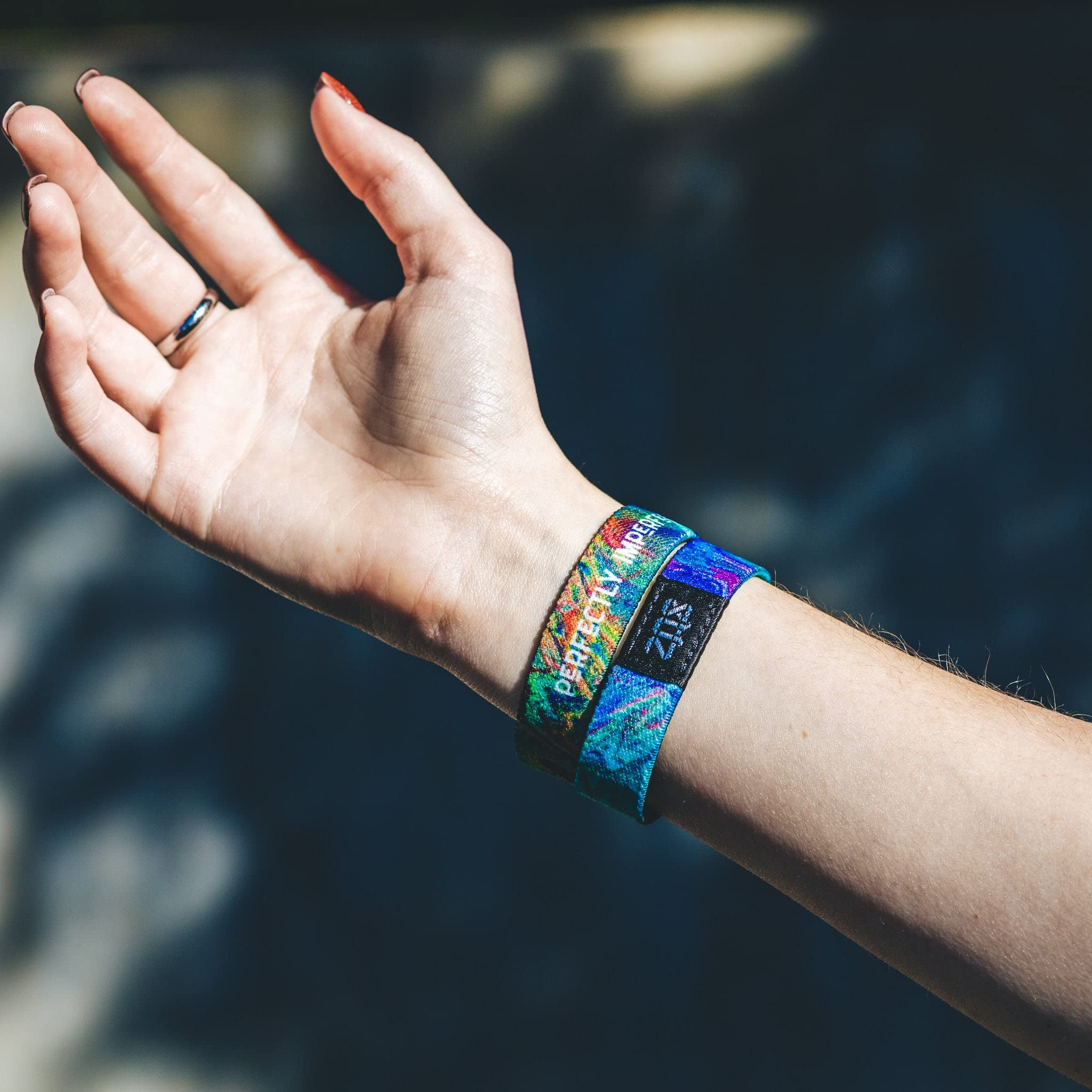 ZOX Stretchy Motivational Bracelets for Men & Women - Elastic Wristbands with Inspirational Affirmations & Artistic Designs - Perfect Gift for All Ages | Daily Wear, Yoga, Workout & Fashion Accessory