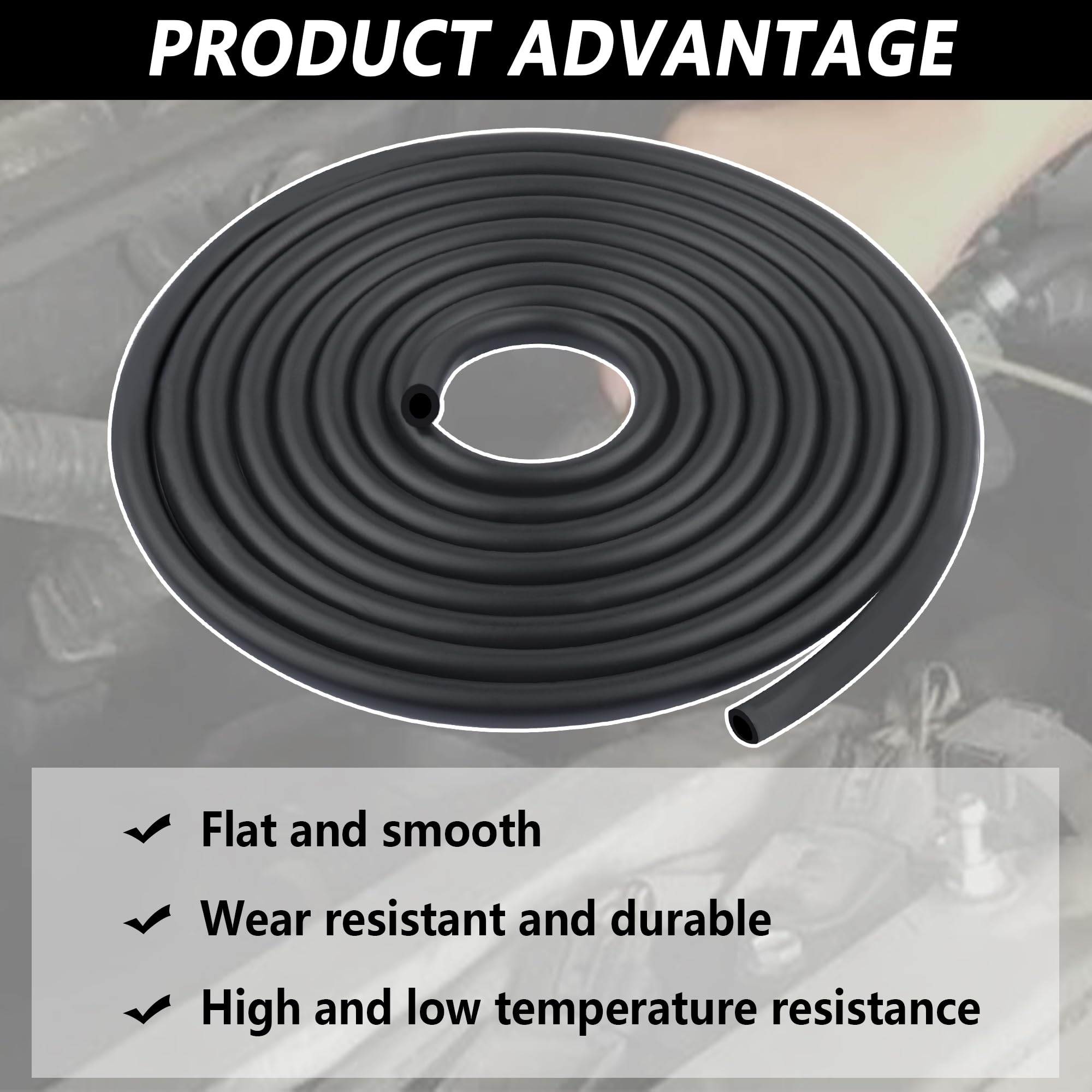 Universal Car Fuel Line Repair Kit - 1/4
