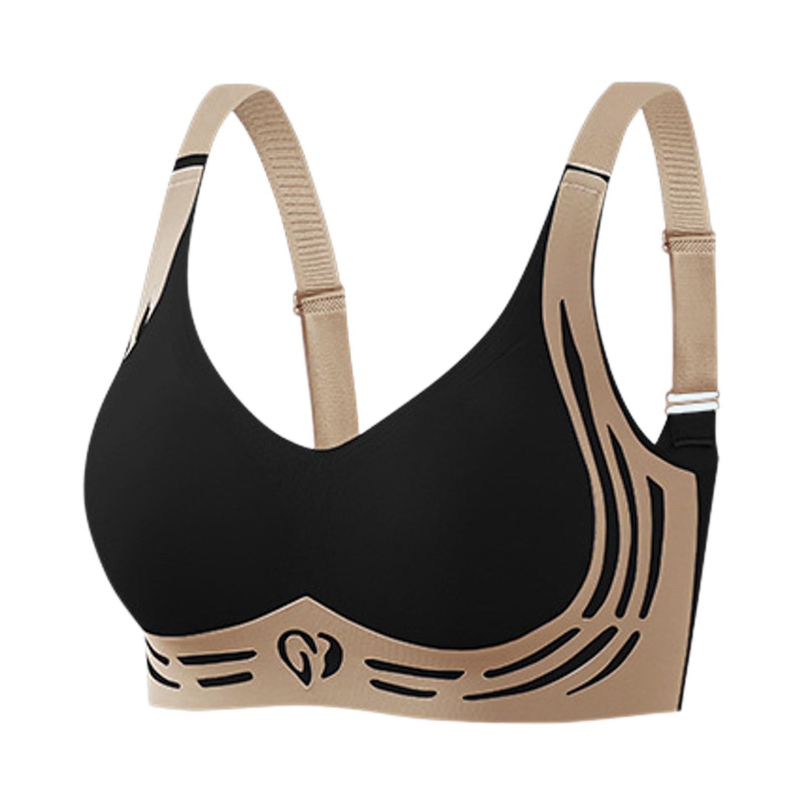 Dawncog Wireless Push-Up Bra for Women - Lift & Anti-Sagging Comfort Bra, No Wire Support, Senior Women's T-Shirt Bra | Perfect for Everyday Wear, Workout & Special Occasions