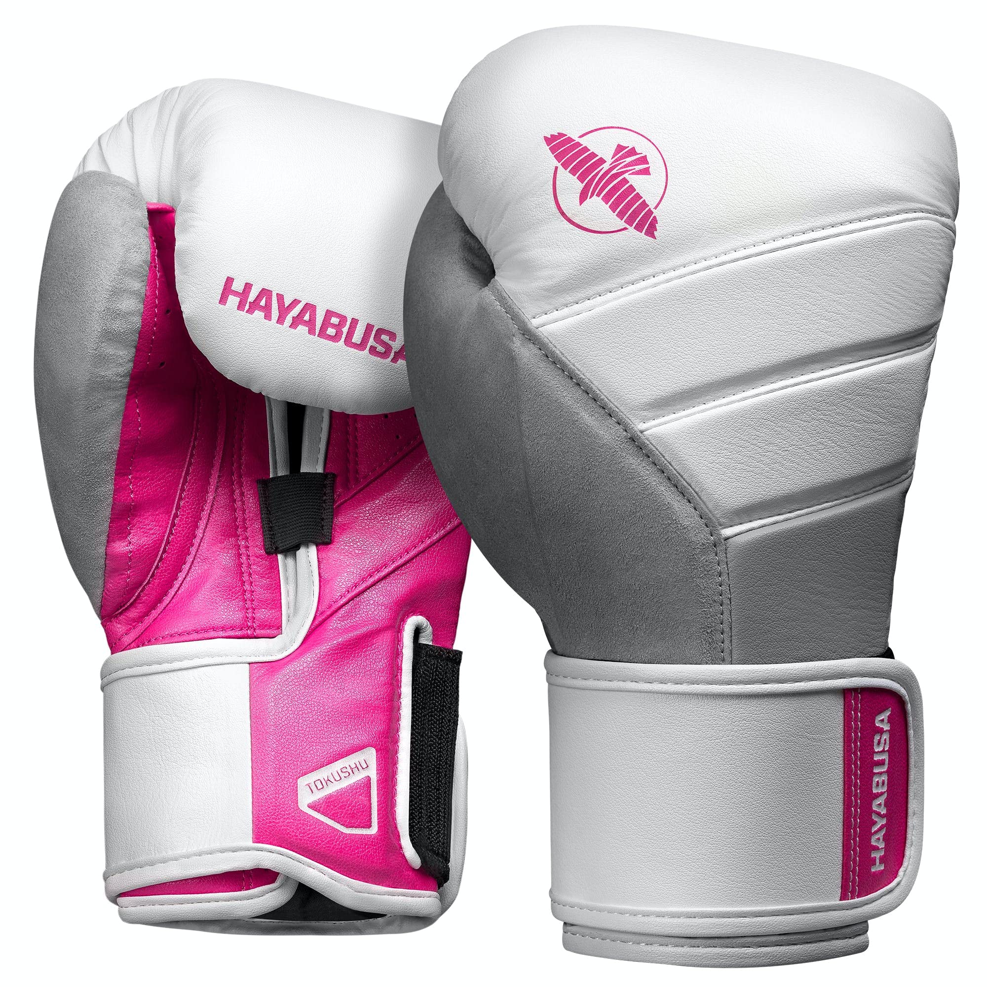 Hayabusa T3 Boxing Gloves for Men & Women - Premium Wrist & Knuckle Protection, Dual-X Hook & Loop Closure, Splinted Wrist Support, 5-Layer Foam Padding - Ideal for Training, Sparring & MMA