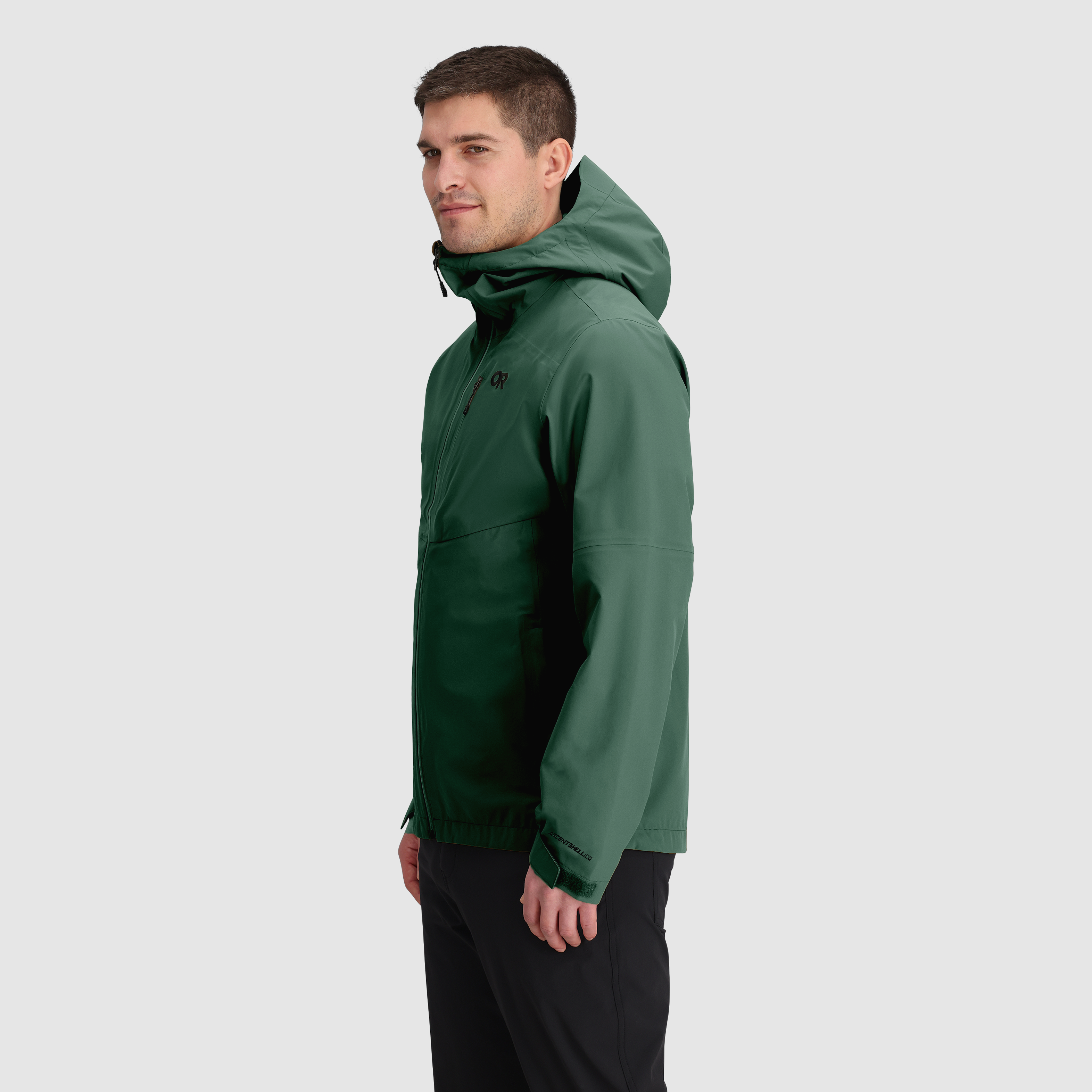 Men's Foray 3L Waterproof Rain Jacket - Lightweight Hiking & Outdoor Windbreaker for Camping & Travel