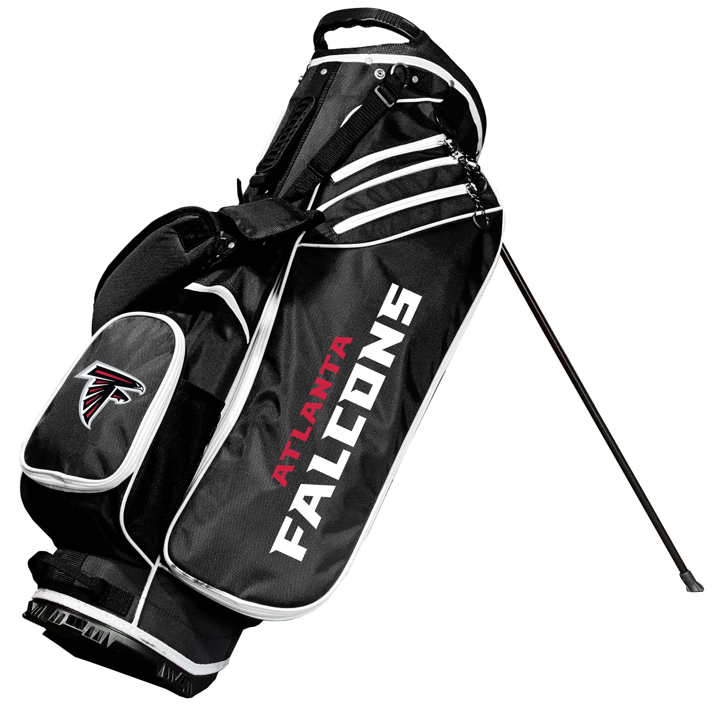 Team Golf NFL Birdie Stand Golf Bag - Lightweight 14-Way Club Divider with Spring Action Stand, Velcro Glove & Umbrella Holder, Padded Handles - Perfect for NFL Fans & Golfers on the Course or Driving Range