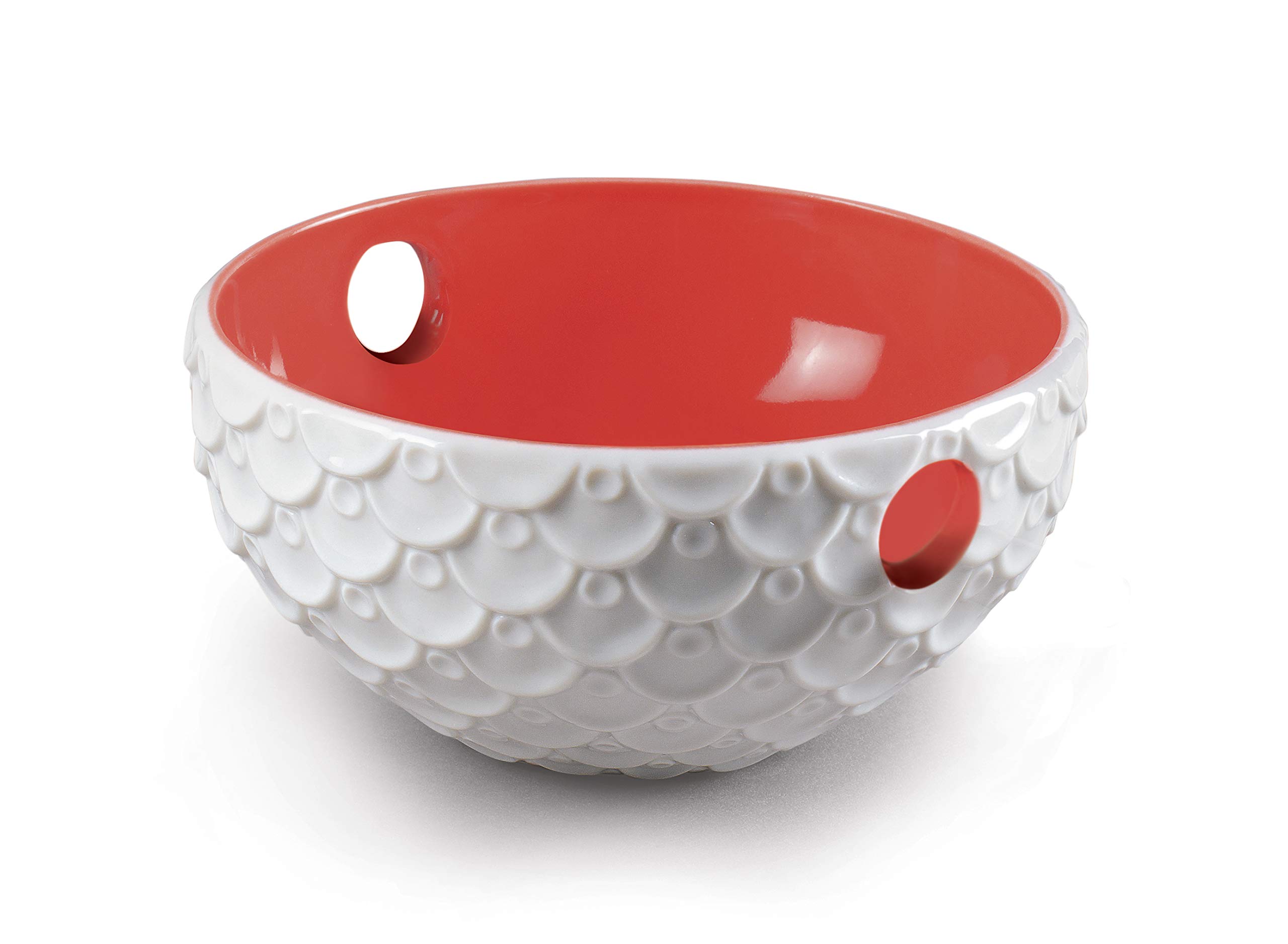 LLADRÓ Chinese Dragon Porcelain Bowl - Handcrafted Decorative Bowl for Home Decor, Table Centerpiece, and Gift Giving