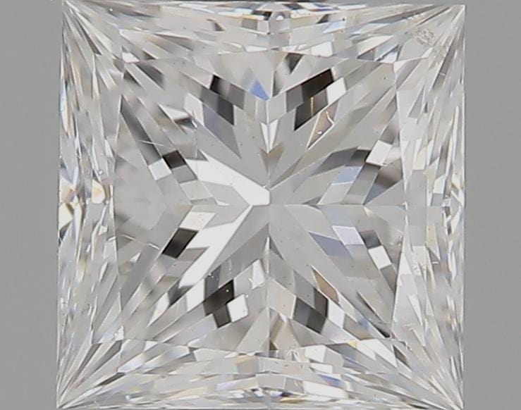 0.62 Carat F Color SI1 Clarity Princess Cut Diamond - Perfect for Engagement Rings & Anniversary Jewelry