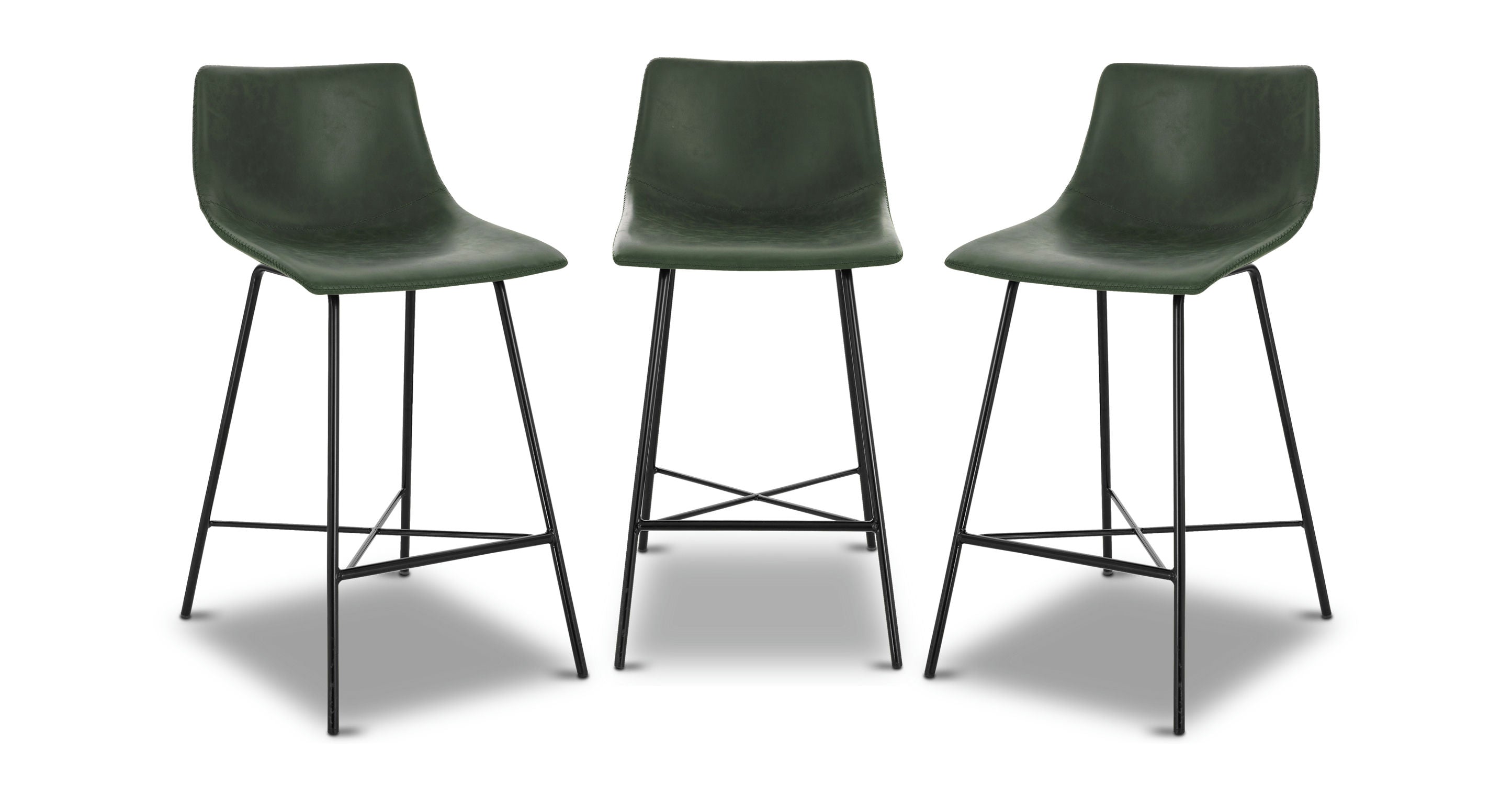 Paxton 24 Inch Counter Height Bar Stool - Adjustable Swivel Kitchen Island Stool for Dining, Breakfast Nook & Home Bar Use