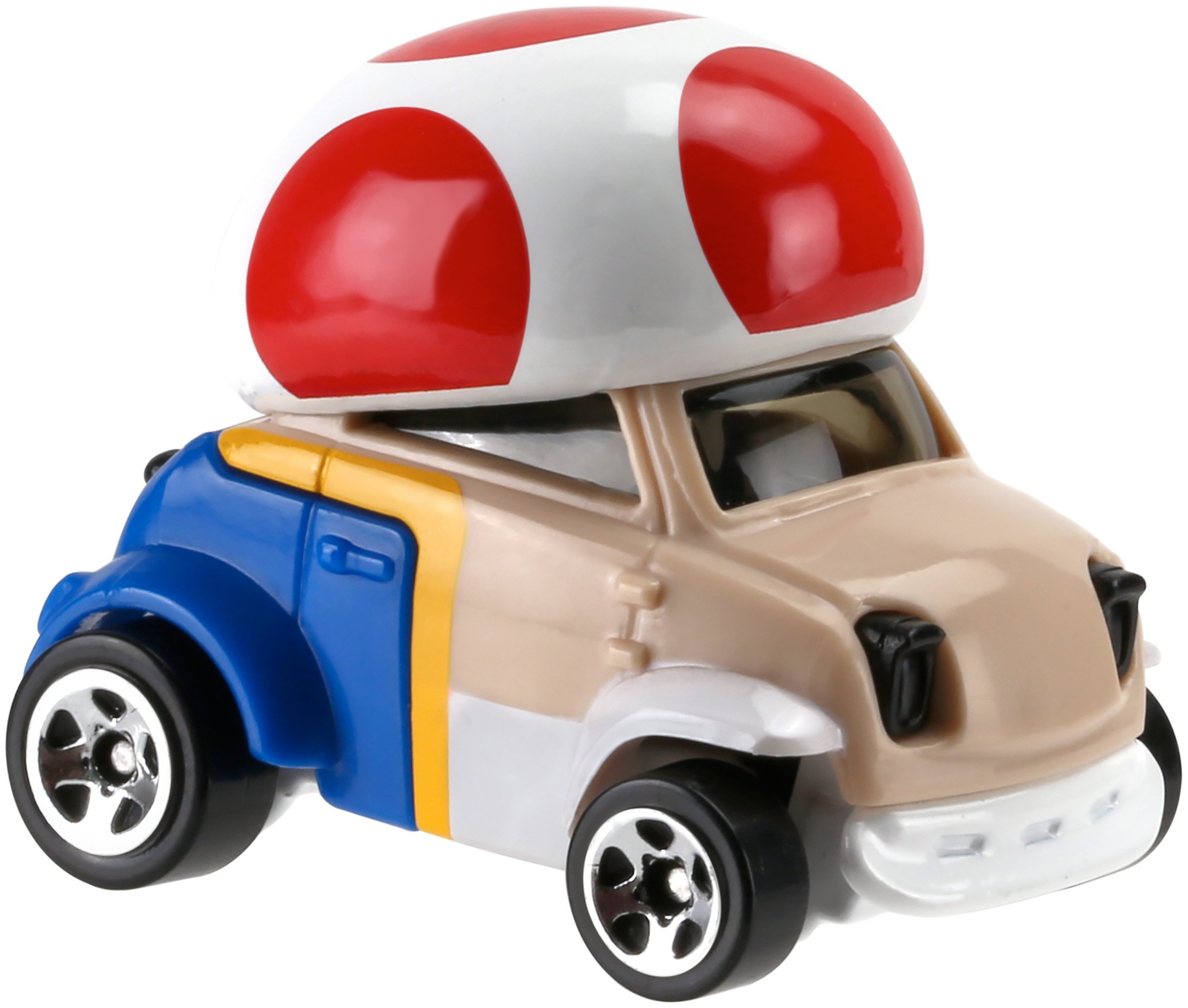 Hot Wheels Mario Bros. Toad Car Vehicle - Official Licensed Collectible Toy for Kids & Adults - Perfect for Play, Display & Gifts - Nintendo Character Racing Fun