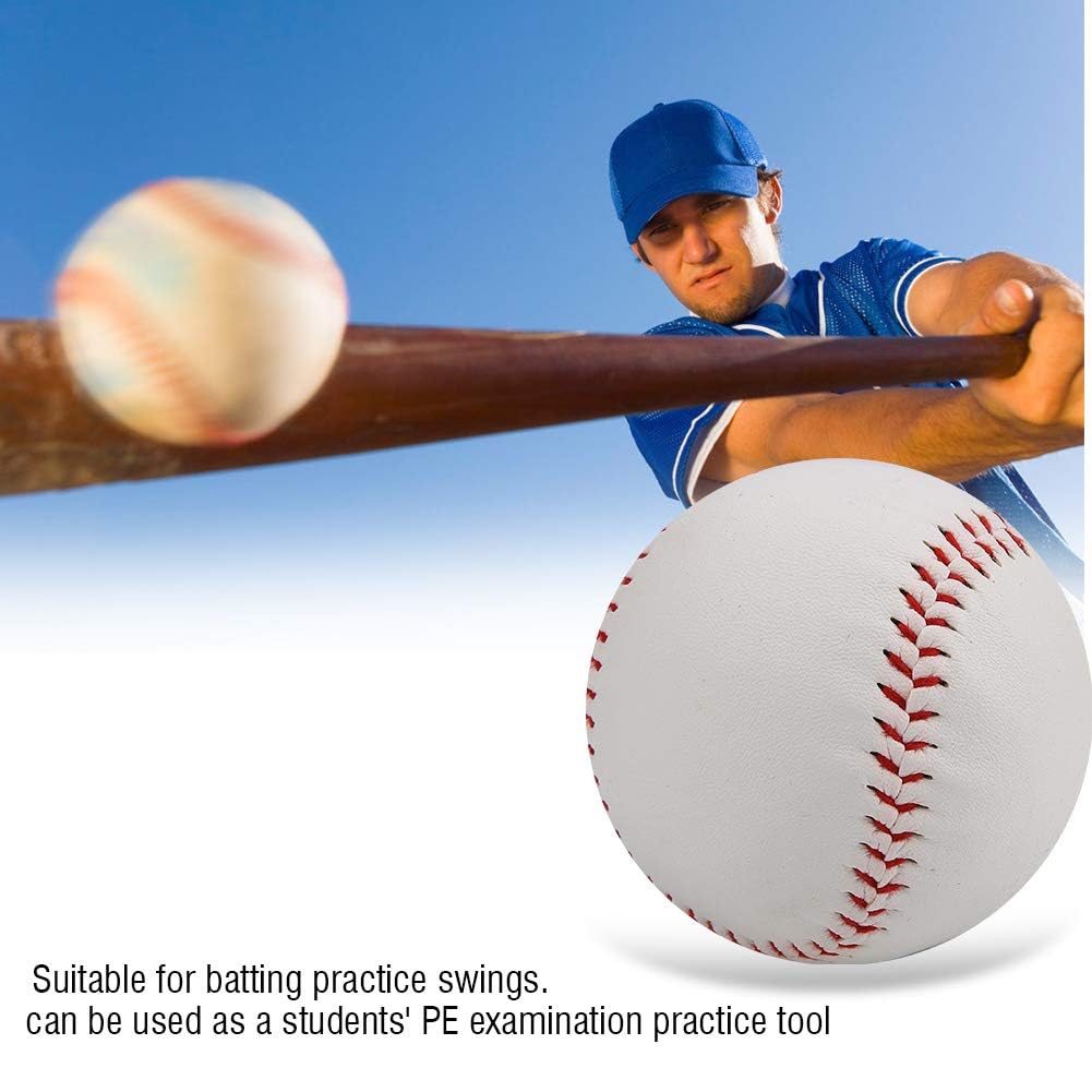 HERCHR 9 Inch Foam Safety Baseballs - Soft Training Baseballs for Youth & Kids, Perfect for Hitting, Tossing, Fielding & Pitching Practice | Ideal for Backyard Drills, Team Training & Baseball Skill Development