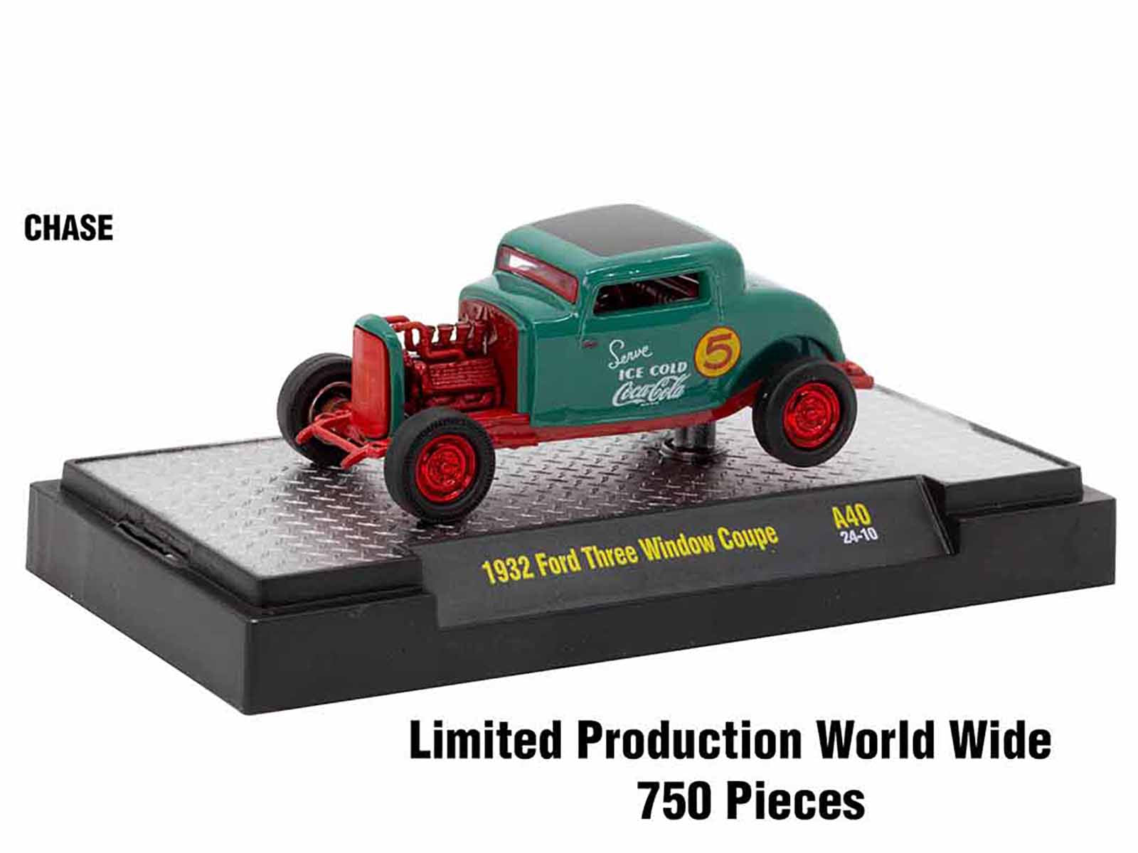 Limited Edition M2 Machines 1/64 Diecast Model Cars - Set of 3 Collectible Sodas (Only 9250 Worldwide) - Perfect for Display, Gifts & Car Enthusiast Collections