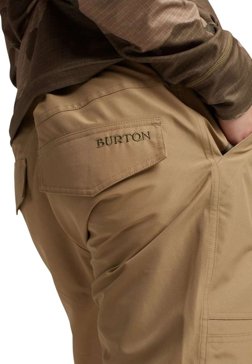 Burton Ballast Gore 2L Waterproof Snow Pants for Men 2024 - Winter Skiing, Snowboarding & Outdoor Activities