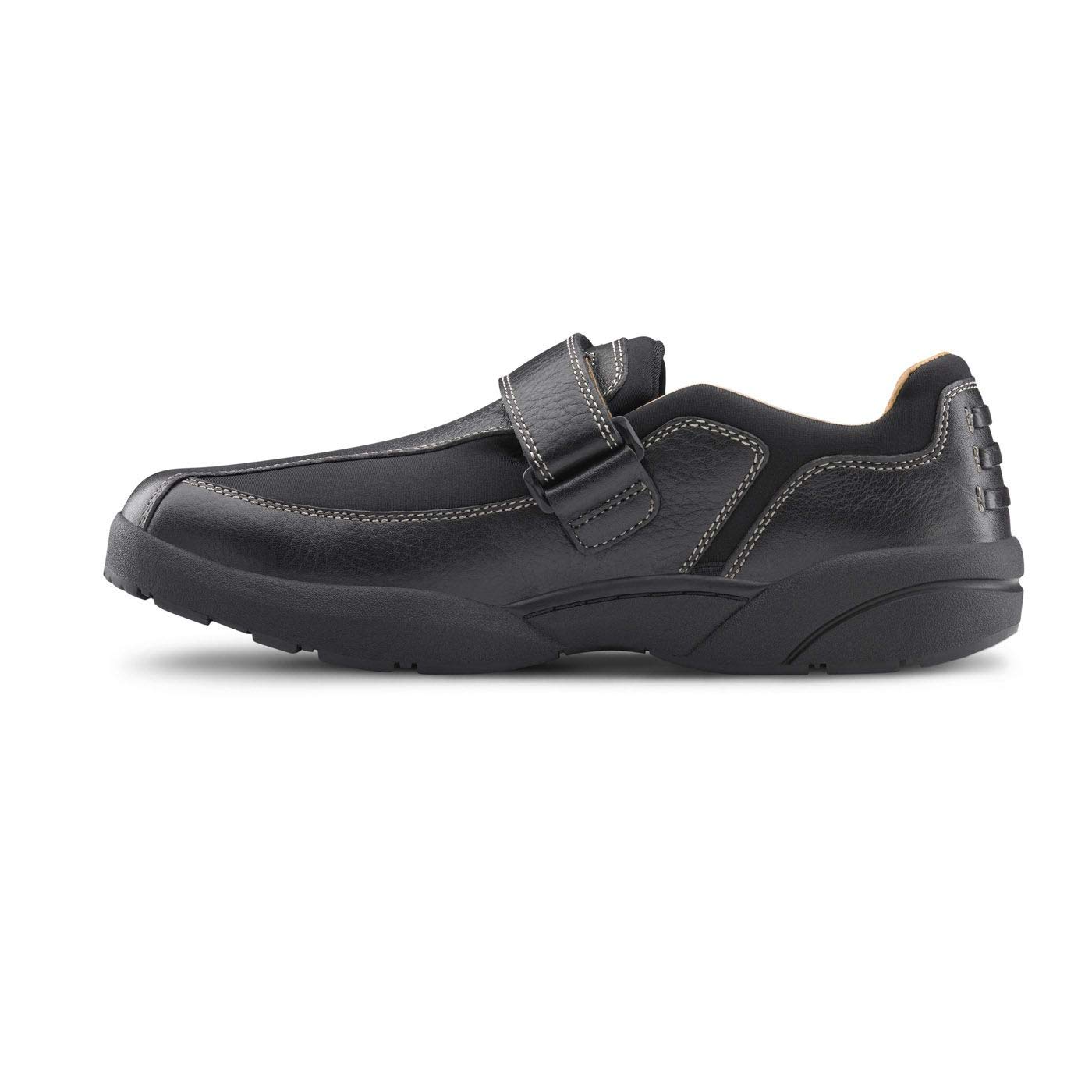 Dr. Comfort Douglas Men's Therapeutic Diabetic Shoes - Extra Depth Leather Walking Shoes with Removable Insoles - Ideal for Foot Pain Relief & Daily Comfort
