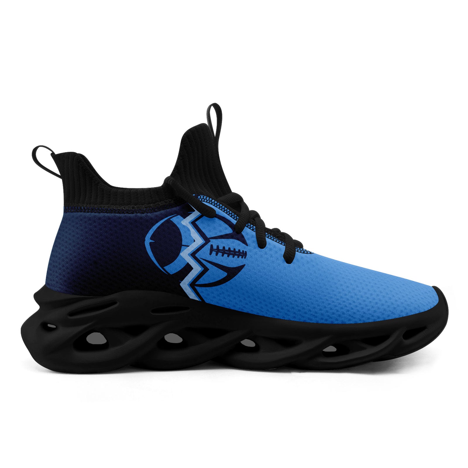 Custom Personalized Tennessee Maxsoul Sneakers - Light Blue & Deep Blue Color Options - Men's Comfortable Walking Shoes FN030A D028017 32 - Perfect for Casual Wear, Gym Workouts & Street Fashion