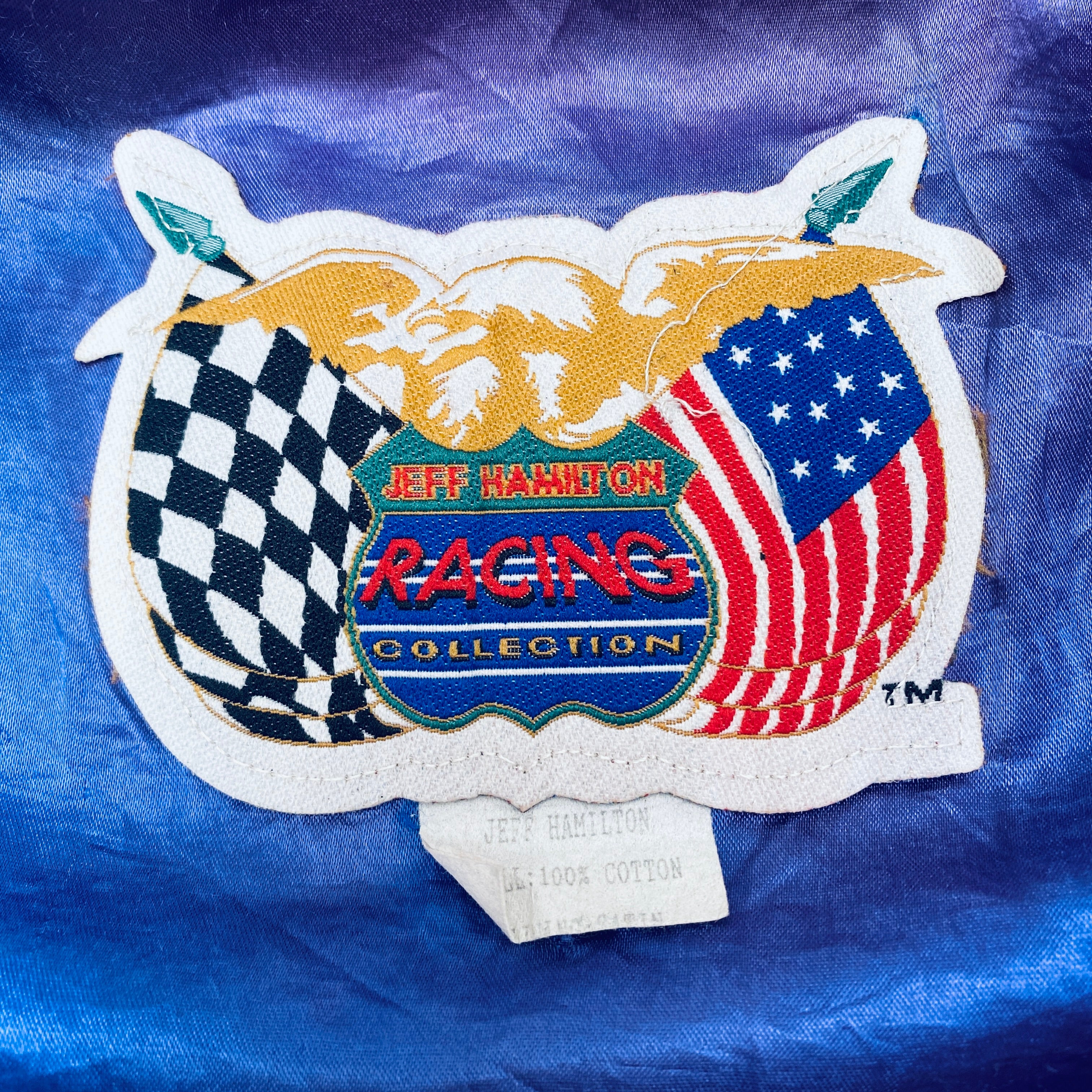 NASCAR Jeff Hamilton Rainbow Jacket - Men's Large Size - Official Licensed Merchandise for Racing Fans & Collectors | Perfect for Race Day, Gifts & NASCAR Events