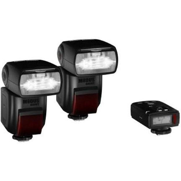 Hahnel Modus 600RT Wireless Flash Trigger Pro Kit for Nikon DSLR Cameras - Perfect for Studio Photography & Outdoor Portraits