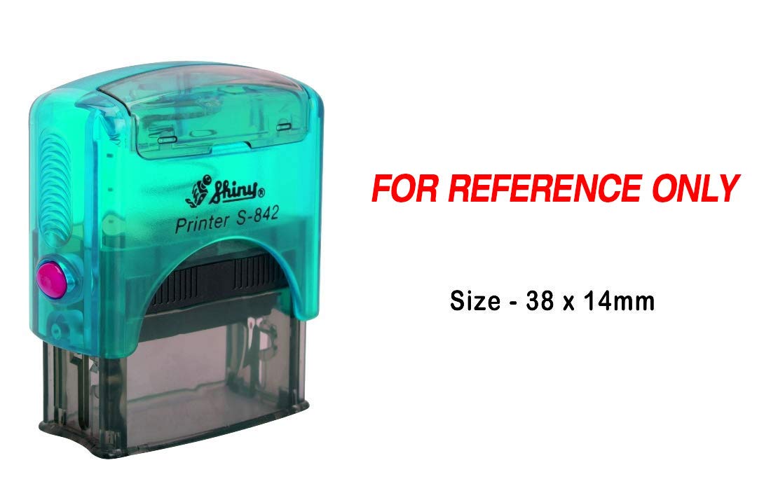 Eloria Self Inking Rubber Stamp - Custom Business Stamp for Office & Home Use | Personalized Stationery for Documents, Envelopes & Paperwork