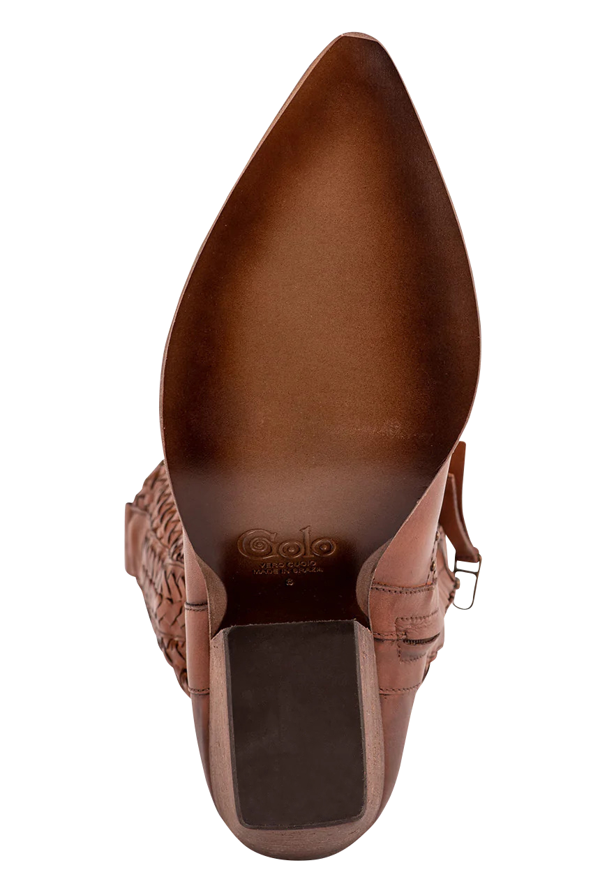 Golo Women's Leather Reverse Boots - Stylish Ankle Boots for Fall & Winter, Comfortable & Durable - Perfect for Office, Dating & Casual Outfits