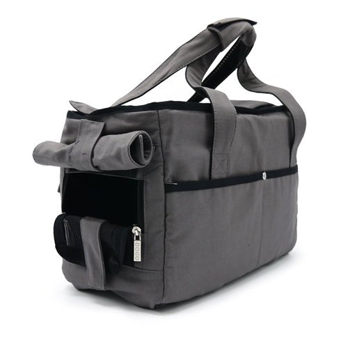 Buckle Tote BB Handbag - Stylish Charcoal Crossbody Bag for Women | Perfect for Work, Travel & Everyday Use