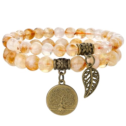 Citrine Bracelet Set