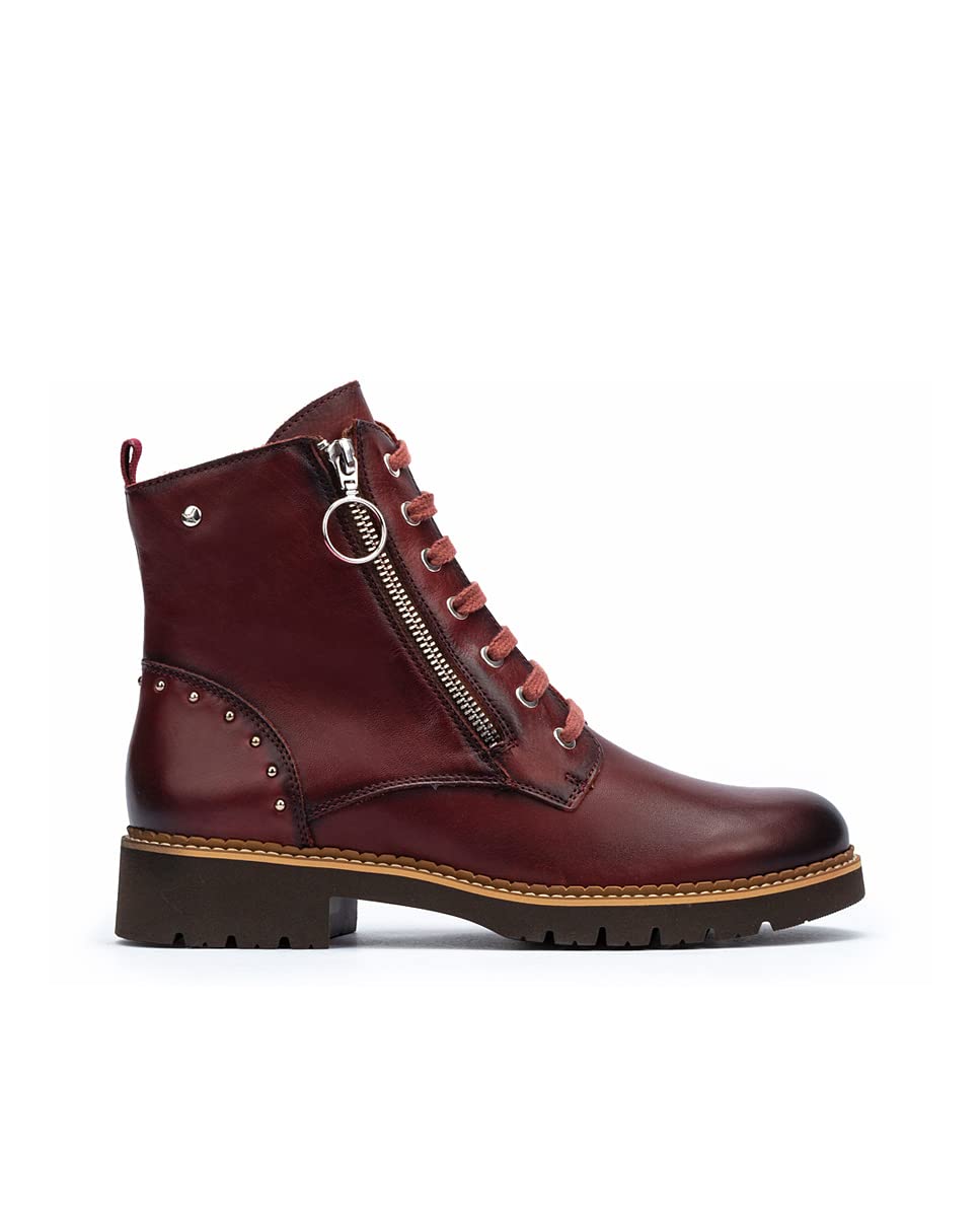PIKOLINOS Women's Leather Flat Ankle Boots - Comfortable Casual & Dress Shoes for Work, Travel & Everyday Wear