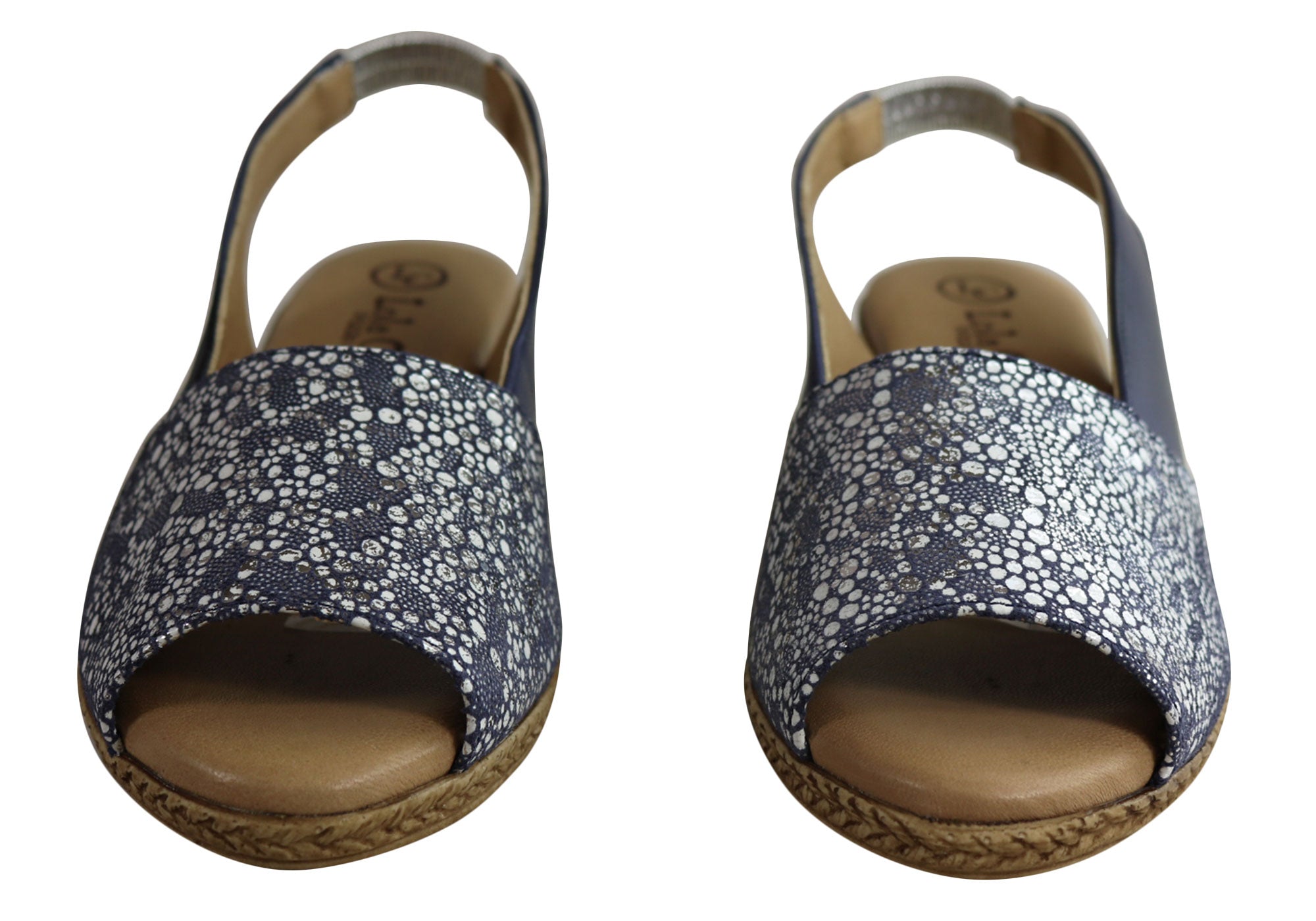 Lola Canales Lulu Women's Comfort Leather Wedge Sandals - Handmade in Spain - Perfect for Summer, Beach & Casual Outings