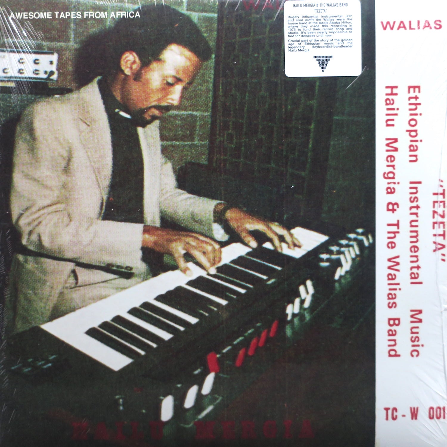 HAILU MERGIA & THE WALIAS 'Tezeta' Vinyl LP - 1975 African Jazz Funk Record - Perfect for Music Collectors & Vintage Vinyl Enthusiasts - Great for Home Listening & DJ Sets