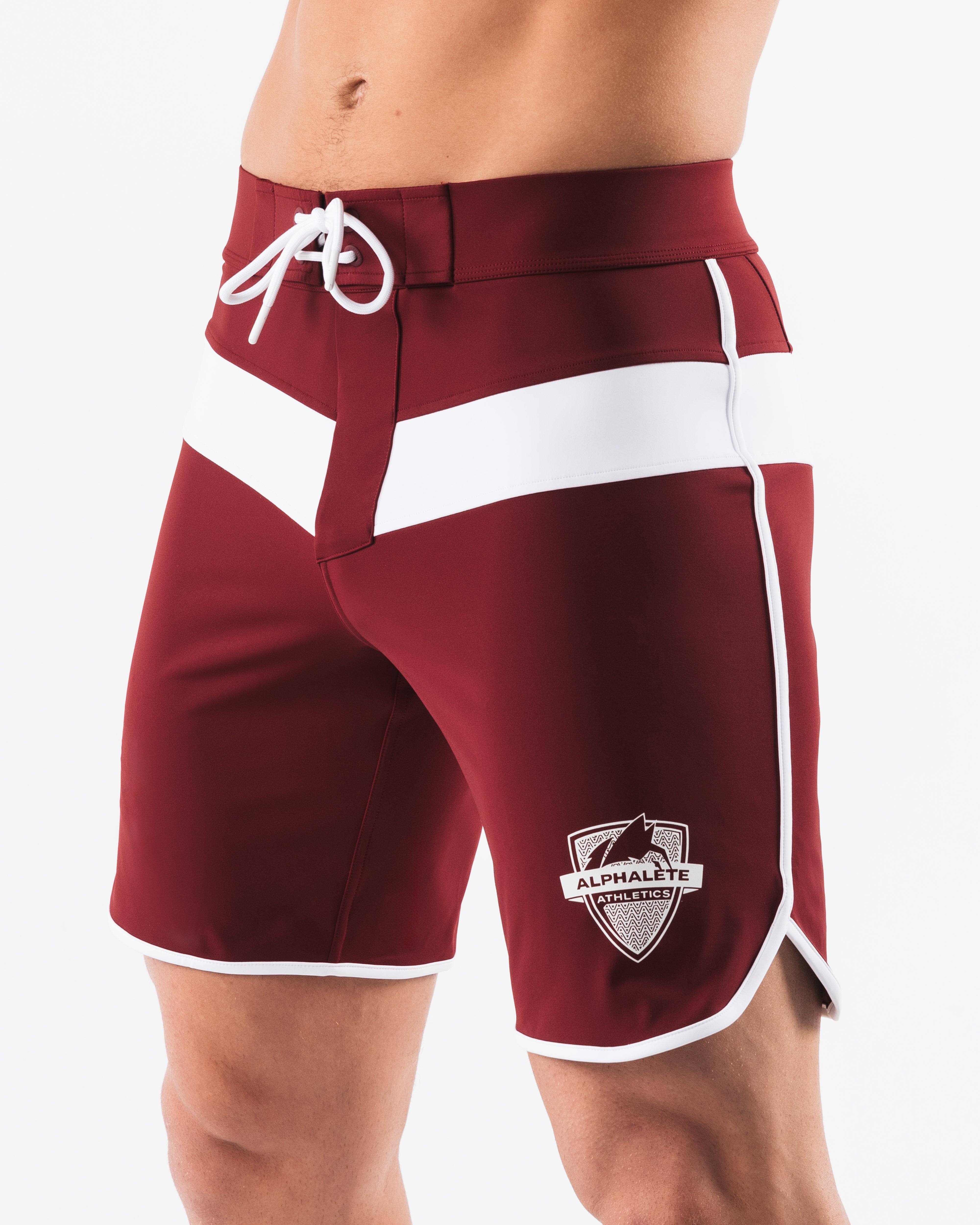 Titan Boardshort - Premium White Merlot Swim Trunks for Men | Quick-Dry, Comfortable & Stylish Beachwear for Surfing, Swimming & Summer Vacations