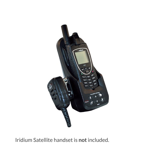 Beam DriveDOCK Extreme Corded Push To Talk Bundle (EXTRMDD PTT C1) for Iridium 9575 - Professional Two-Way Radio Communication System for Emergency, Marine & Outdoor Adventures