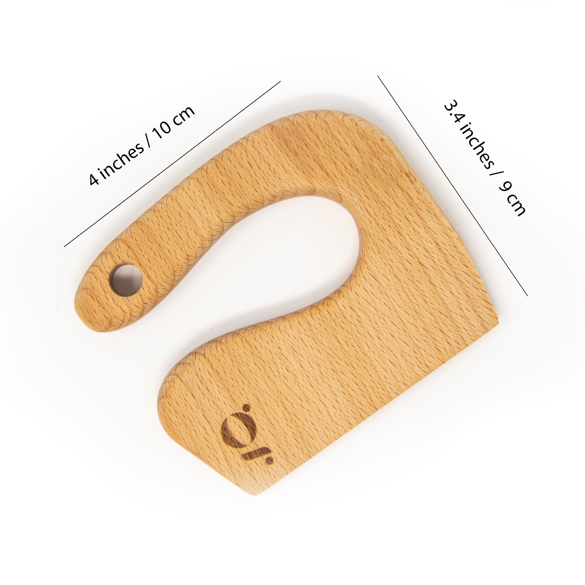 Safe Wooden Knife & Cutting Board Set for Kids - Pretend Play Kitchen Toy with Rounded Edges - Perfect for Learning Cooking Skills & Imaginative Play