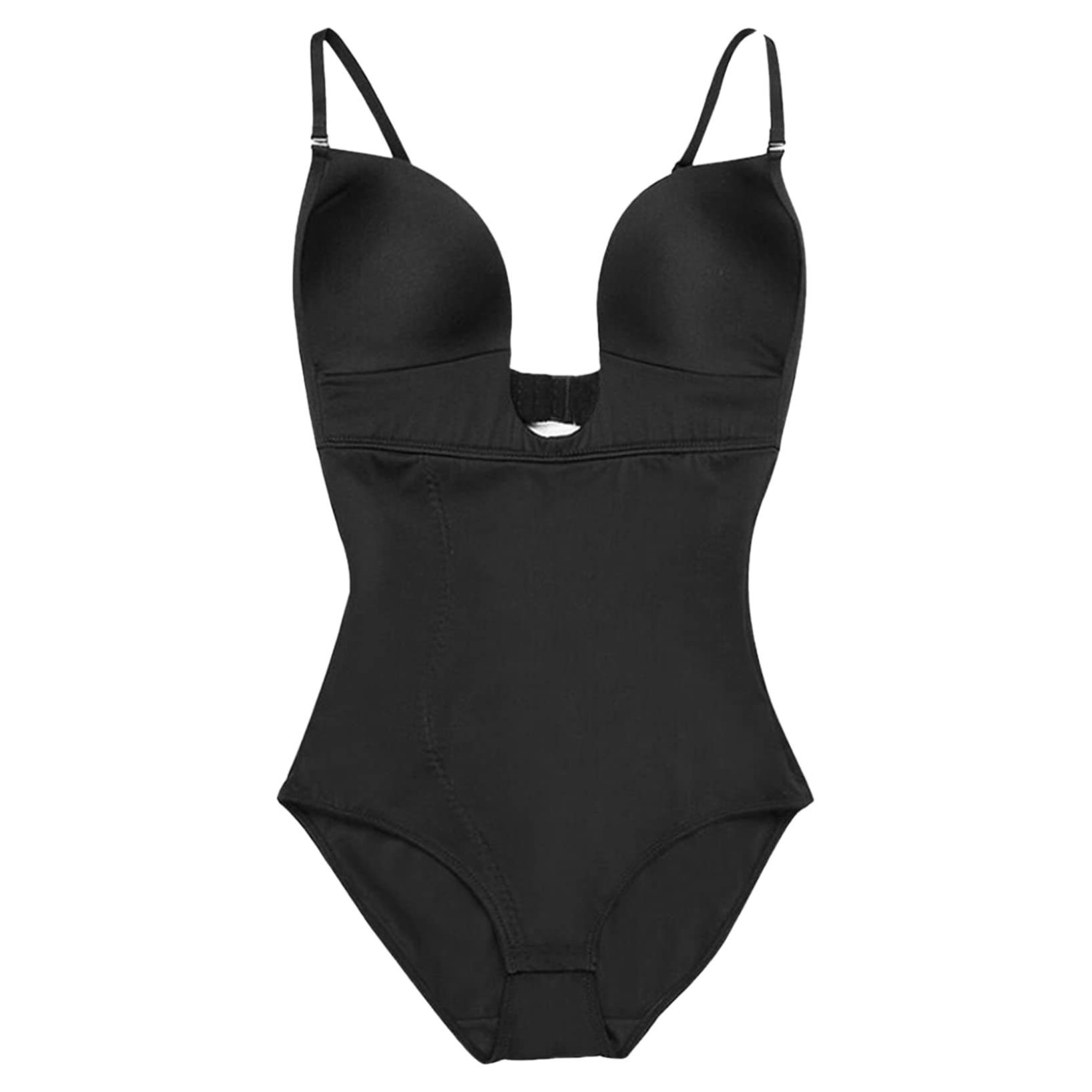 LiiYii Women's Shapewear with Built-in Bra - Seamless Tummy Control Bodysuit Jumpsuit for Slimming & Smoothing - Perfect for Everyday Wear, Special Occasions & Postpartum Recovery