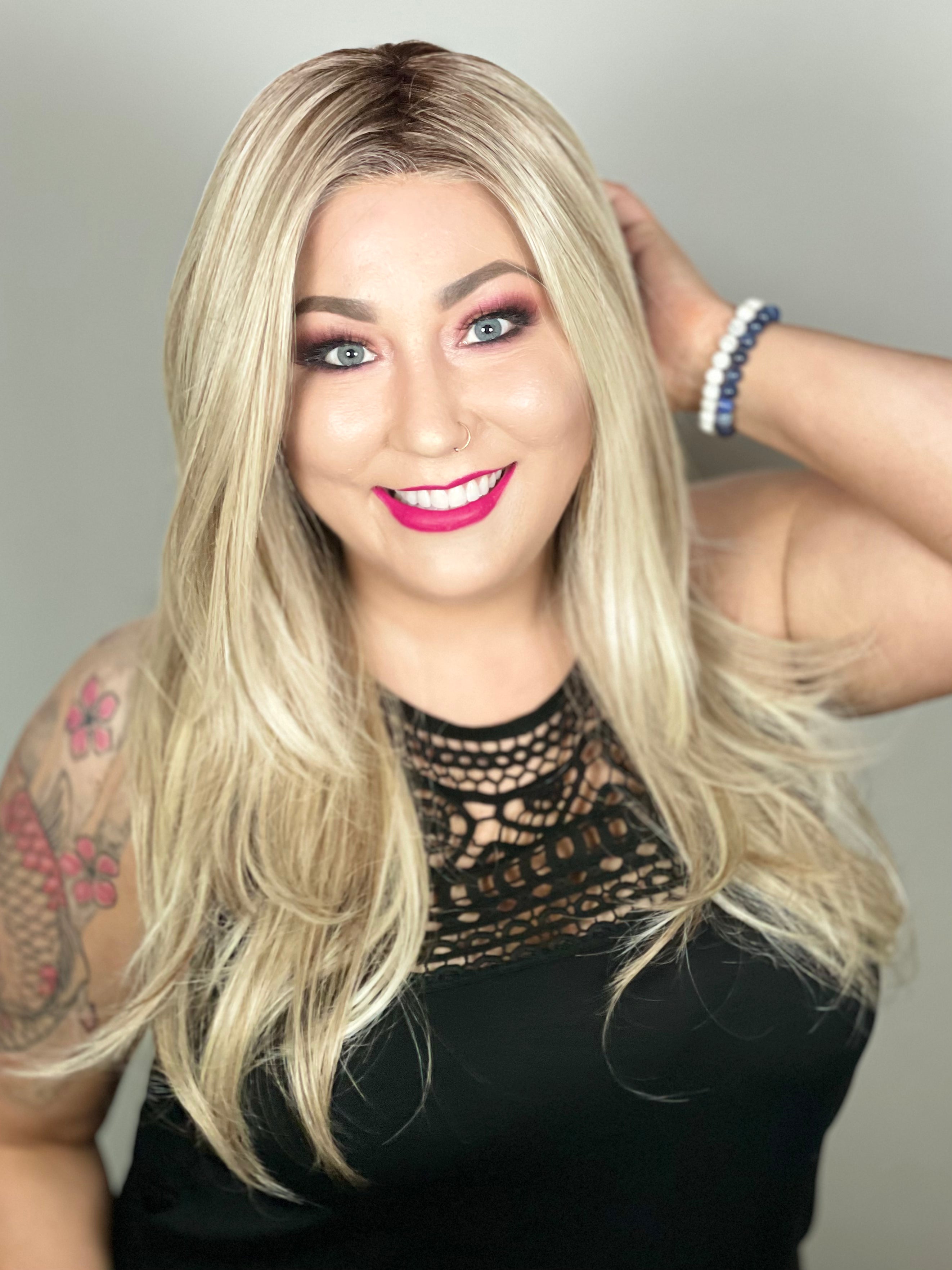 ACE OF SPADES Sandy Blonde Hair Extensions - Clip-in Human Hair Extensions for Women (18 Inch) - Perfect for Parties, Weddings & Everyday Styling