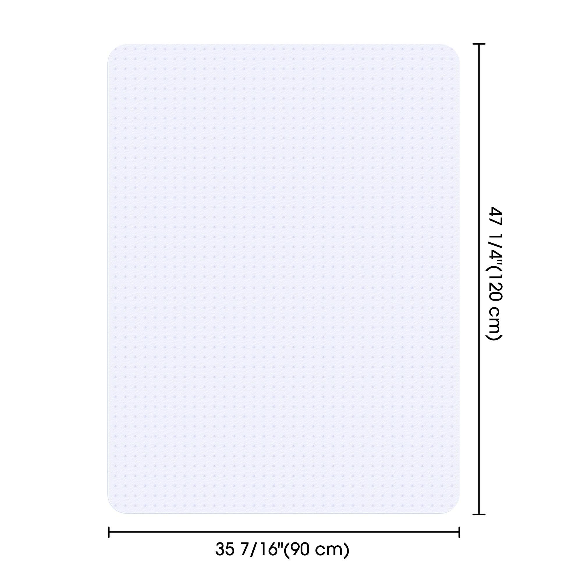 **Heavy Duty PVC Floor Mats for Low Pile Carpet – 48