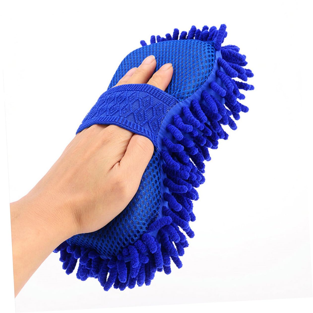 SUPVOX Hair Towel Shammy Towel - Ultra Absorbent Chenille Wash Cloth for Car Cleaning Supplies, Detailing, Drying, and Polishing